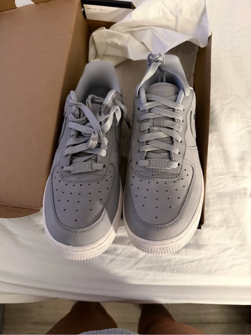 Nike Air Force 1 Low Sneakers - Light Gray